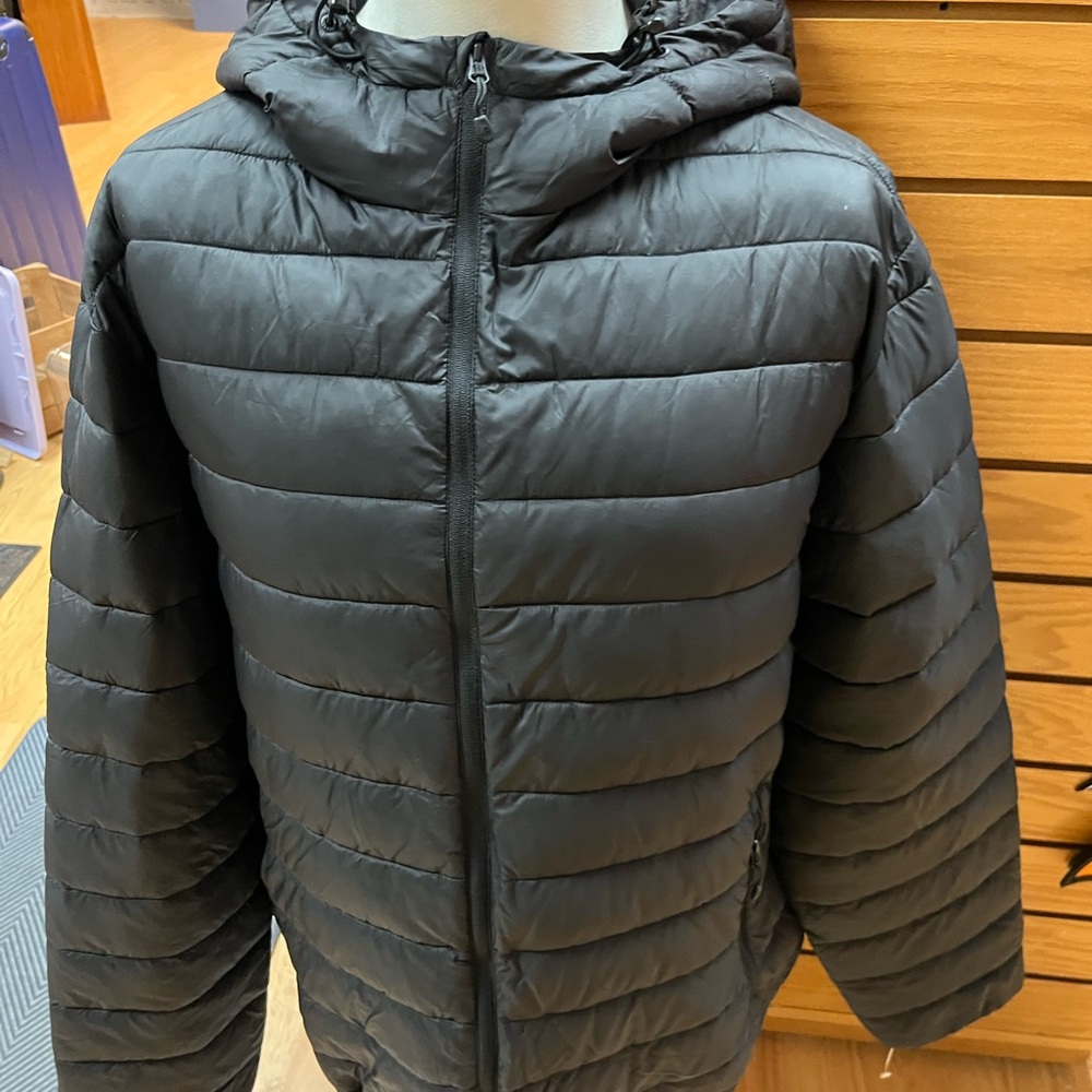 PIONEER Camp  Black Puffer Jacket XXL